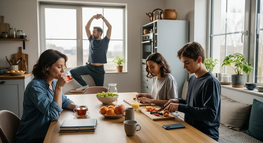 Selbstfürsorge Alltag Familie