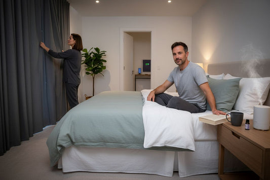 besser schlafen, schlaf tipps, schlafzimmer entspannt