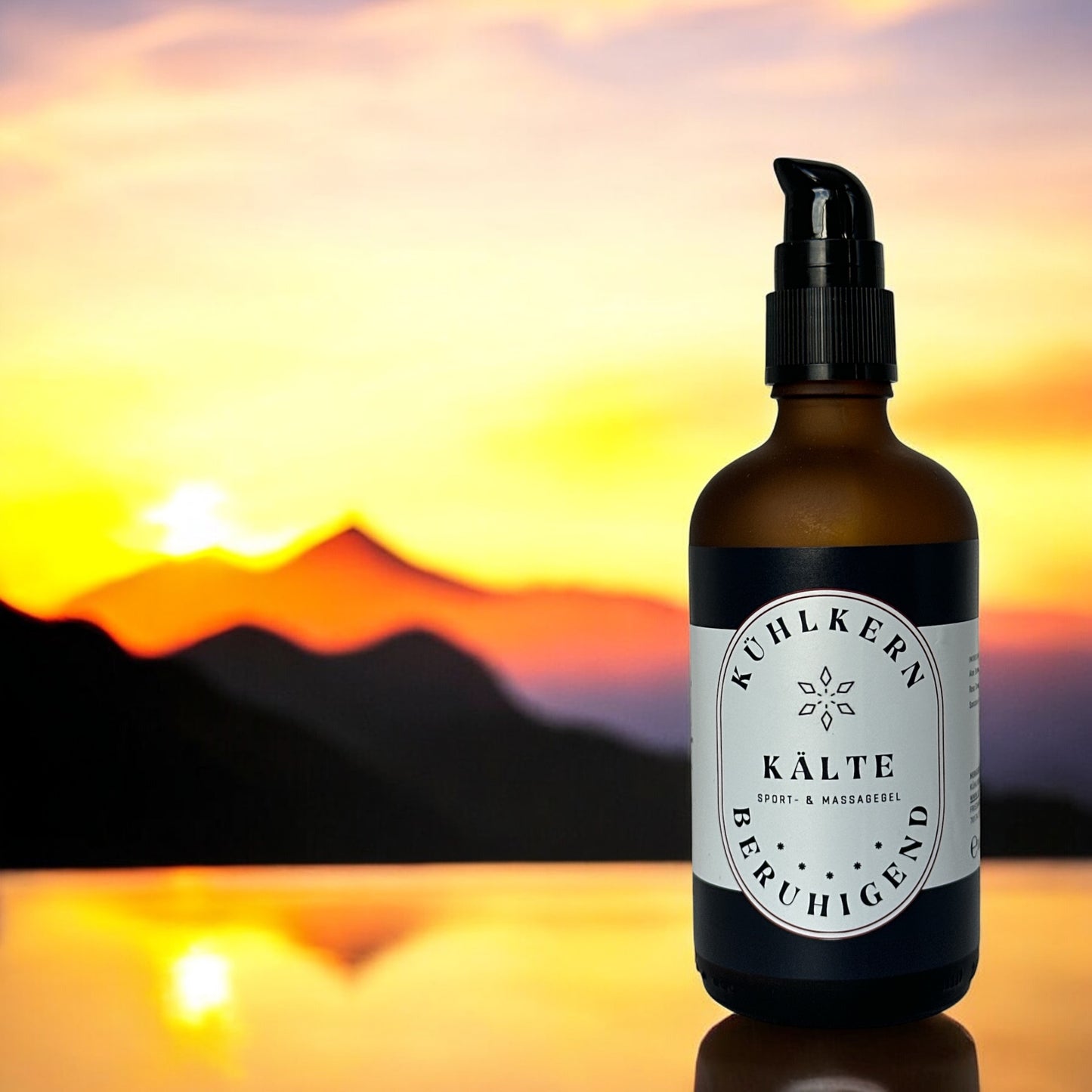 Original Kühlkern® Sanftes Kühlgel – Aloe Vera, Rosenwasser & Sandelholz für perfekte Hautregeneration