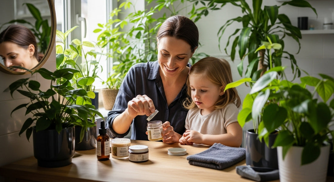 Naturkosmetik Alltag Familie