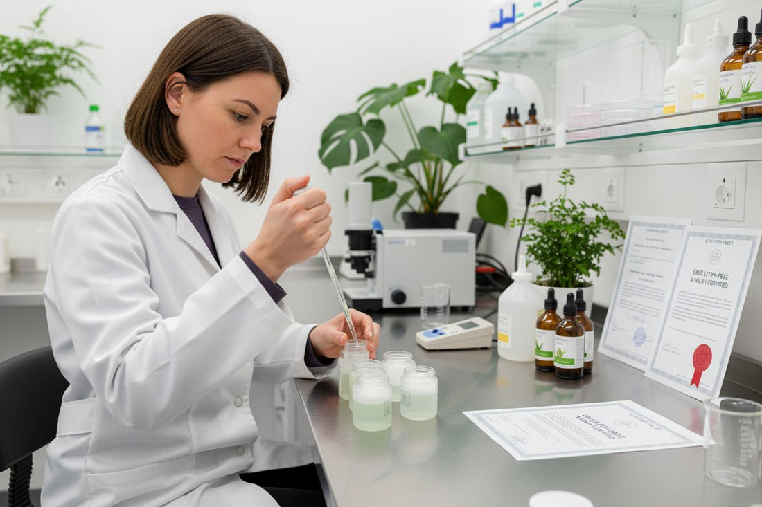 veganes Kosmetiklabor tierversuchsfrei