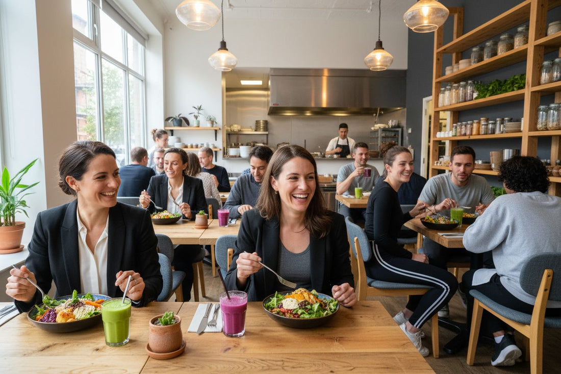 veganes Restaurant Alltag