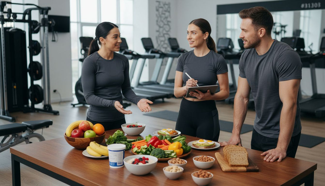 Sporternährung Szene Fitnessstudio
