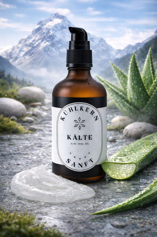 Original Kühlkern® Sanftes Kühlgel – Aloe Vera, Rosenwasser & Sandelholz für perfekte Hautregeneration